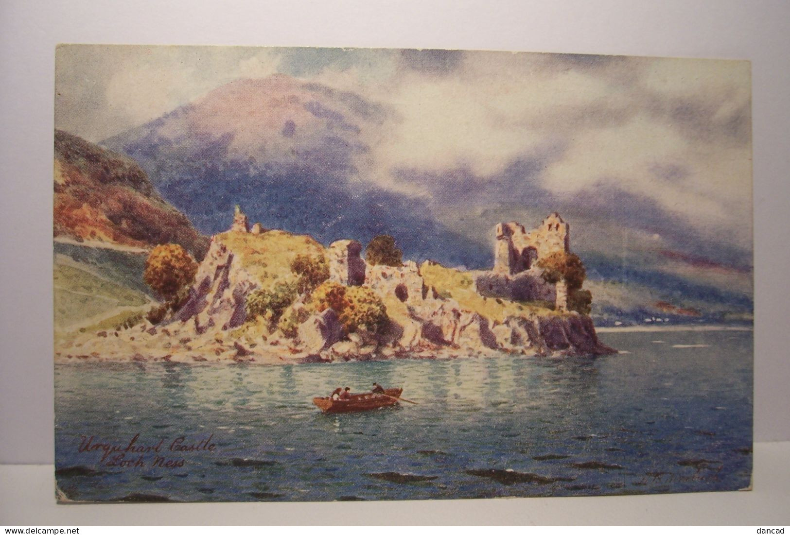 LOCH  NESS   - H.B. WIMBUSH   " OILETTE "   - ( Pas De Reflet Sur L'original ) - Caithness