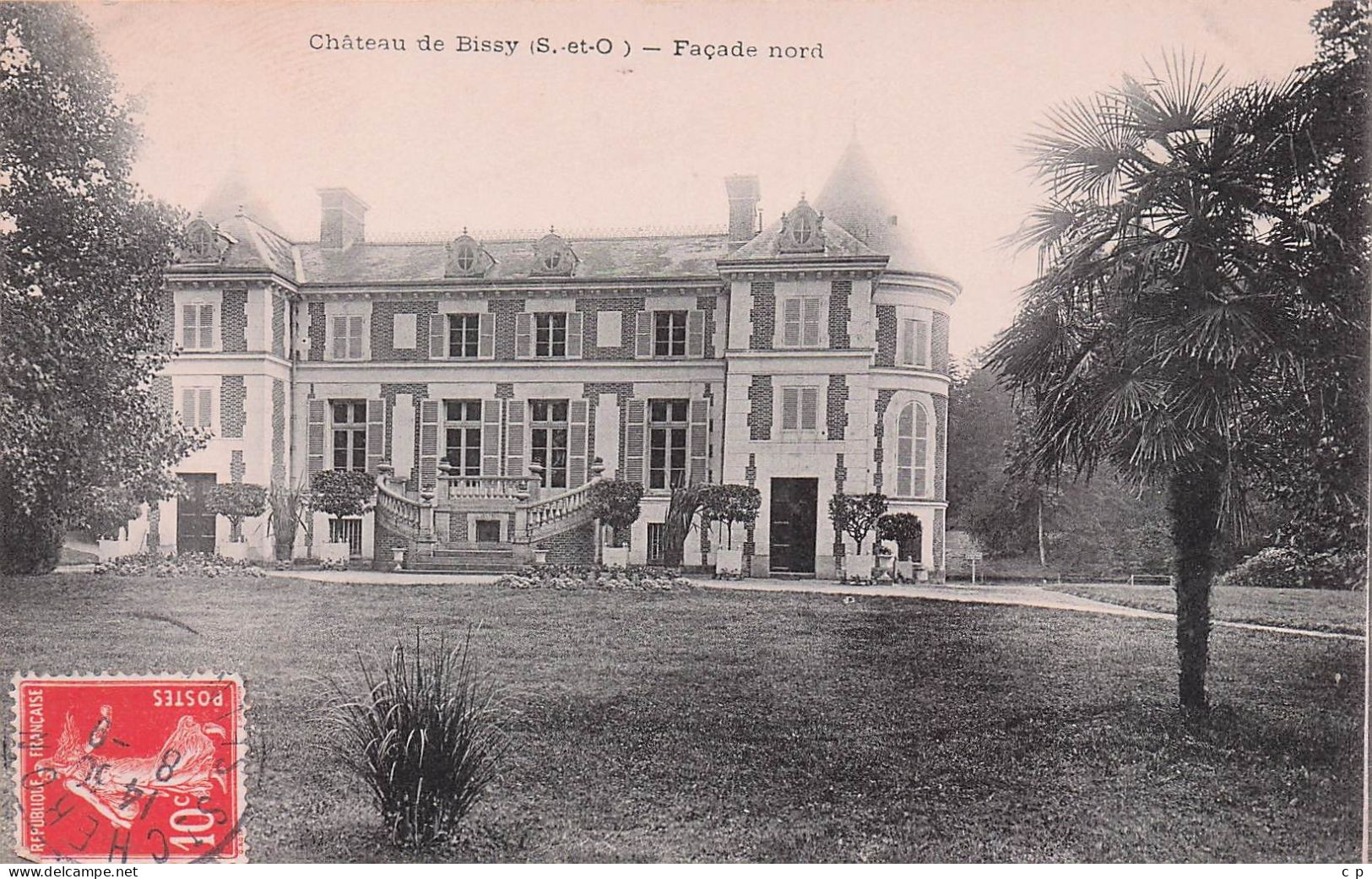 Bissy - Chateau - Façade Nord - CPA°J - Buc