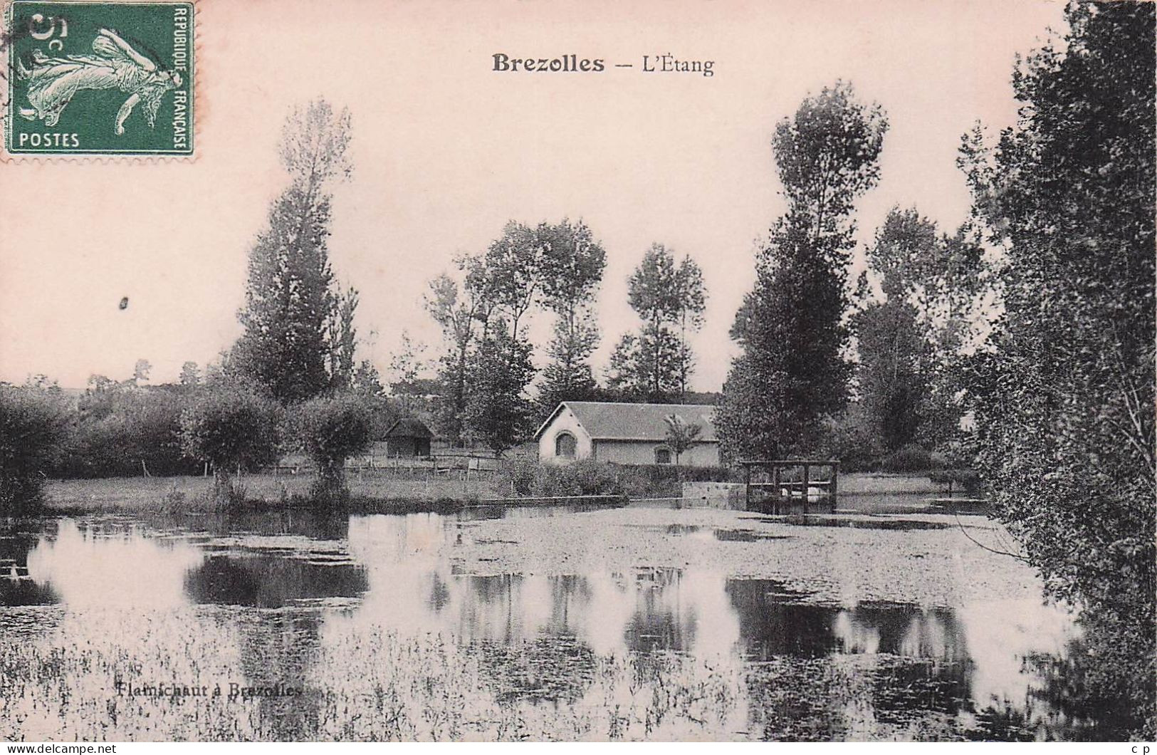 Brezolles - L'Etang  - CPA°J - Buc