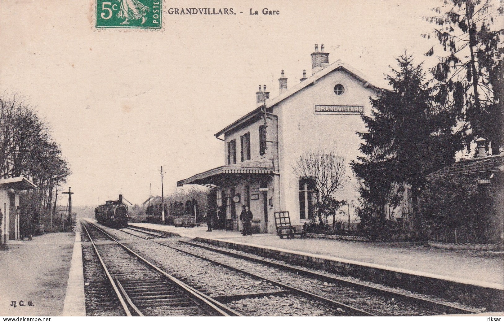 GRANDVILLARS(GARE) TRAIN - Grandvillars