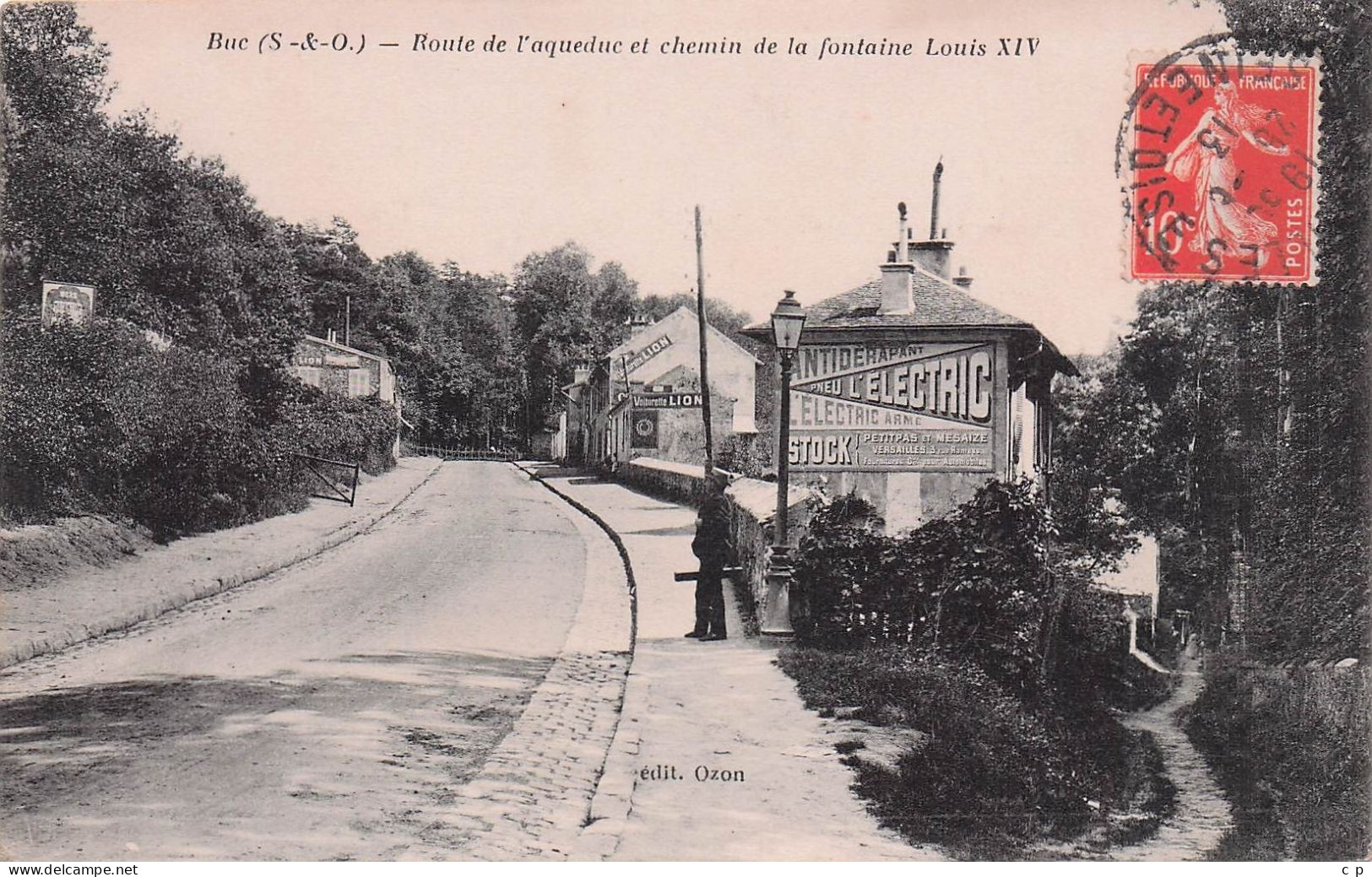 Buc - Route De L'Acqueduc Et Chemein De La Fontaine Louis XIV - CPA°J - Buc