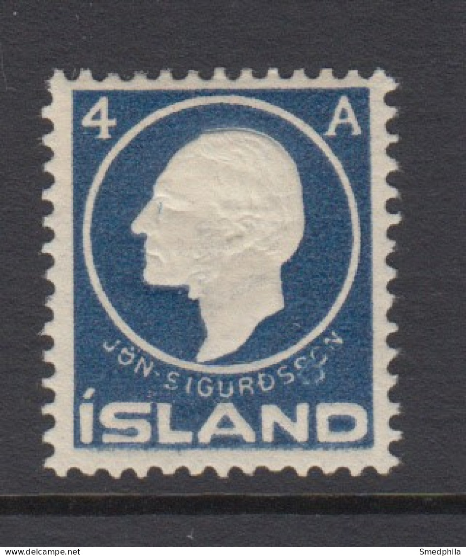 Iceland 1911 - Michel 65 Mint Hinged * Spot In The S - Unused Stamps