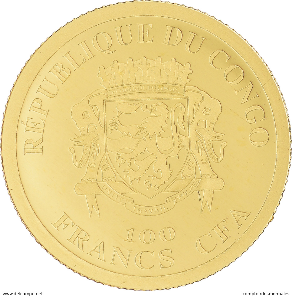 Monnaie, République Du Congo, Le Trésor De Crésus, 100 Francs CFA, 2020, FDC - Congo (Repubblica 1960)