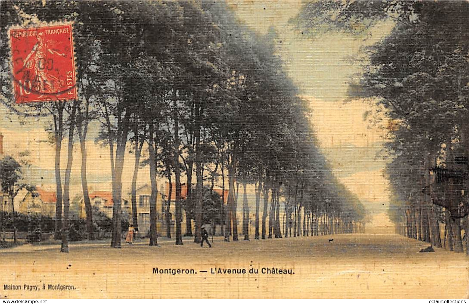 Montgeron         91        Avenue Du Château           (voir Scan) - Montgeron