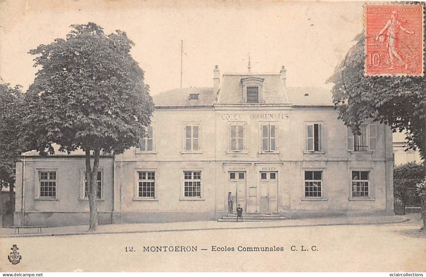 Montgeron          91          Ecoles Communales     N° 12          (voir Scan) - Montgeron