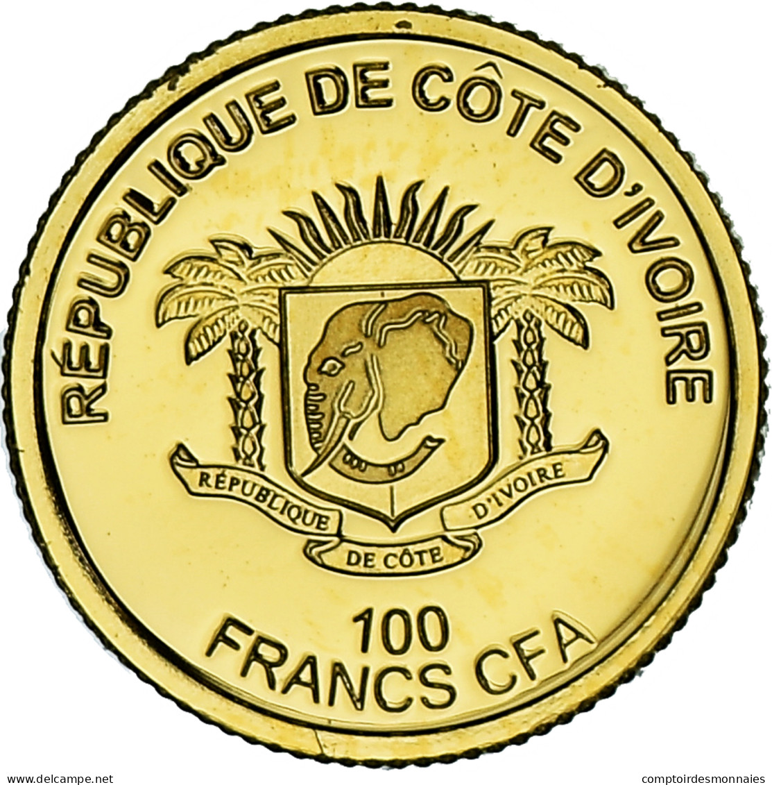 Monnaie, Côte D'Ivoire, Le Mausolée D'Halicarnasse, 100 Francs CFA, 2018, FDC - Costa De Marfil