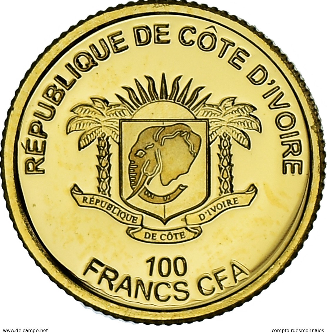 Monnaie, Côte D'Ivoire, Jardins Suspendus De Babylone, 100 Francs CFA, 2018 - Ivoorkust