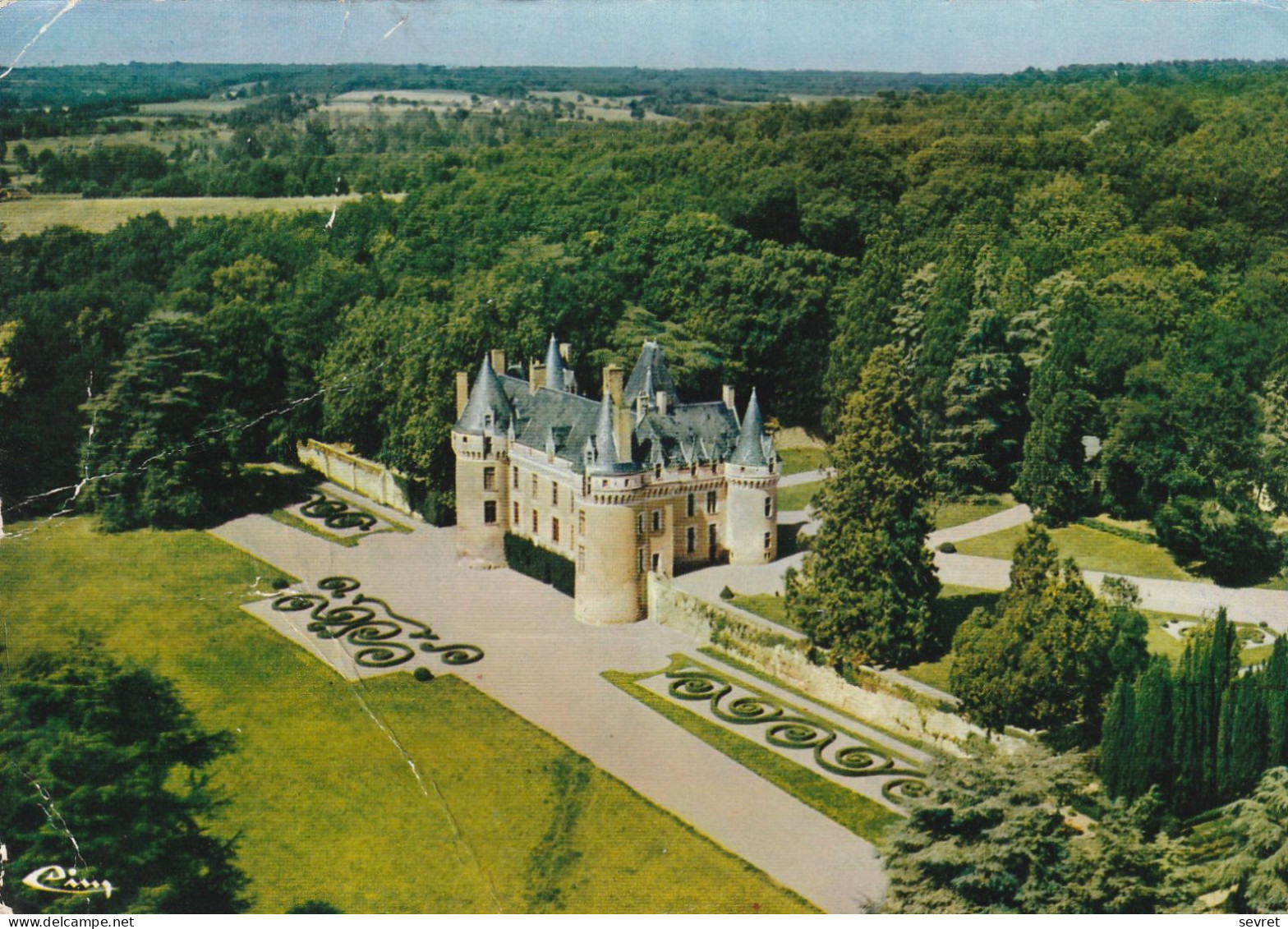 LUCHE-PRINCE. - Château De Gallerande. Cliché Pas Courant - Luche Pringe