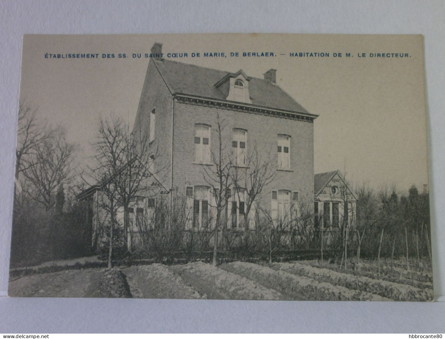 Berlaer Bij Lier , Berlaar - Etablissement Des SS. Du Saint Coeur De Marie , Habitation De M. Le Directeur - Berlaar