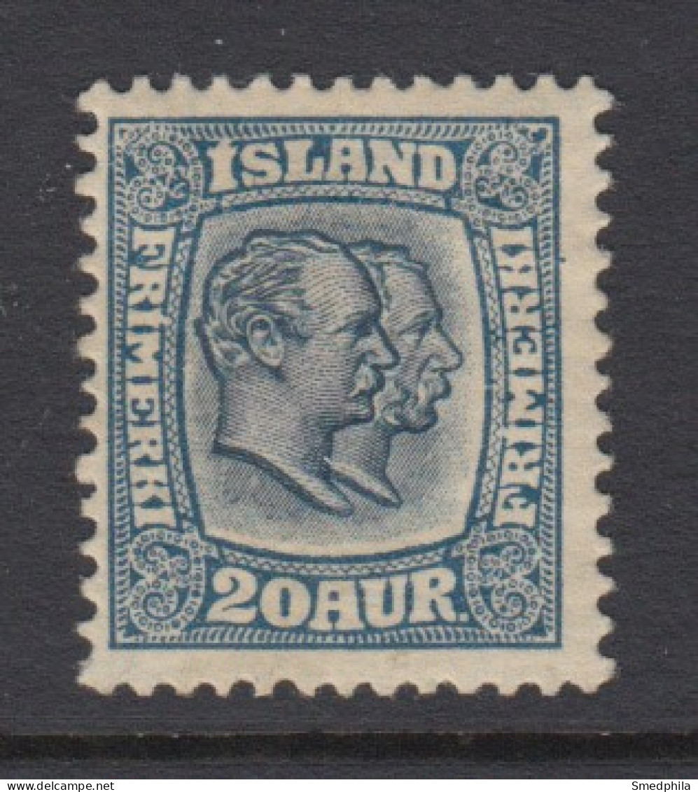 Iceland 1907 - Michel 56 Mint Hinged * - Unused Stamps