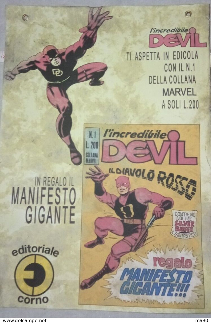 1 POSTER A SCELTA: Uomo Ragno Capitan America Thor Hulk Difensori X Men Fantastici 4 Devil Gadget Recenti Stile Anni 70 - Spiderman