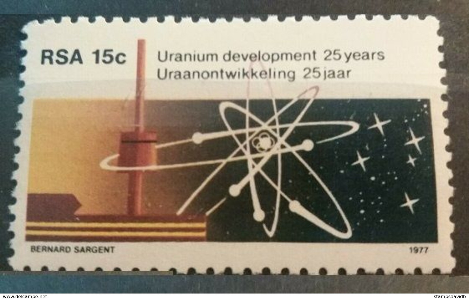 1977	South Africa (RSA)	535	25 Years Of Uranium Development - Ongebruikt