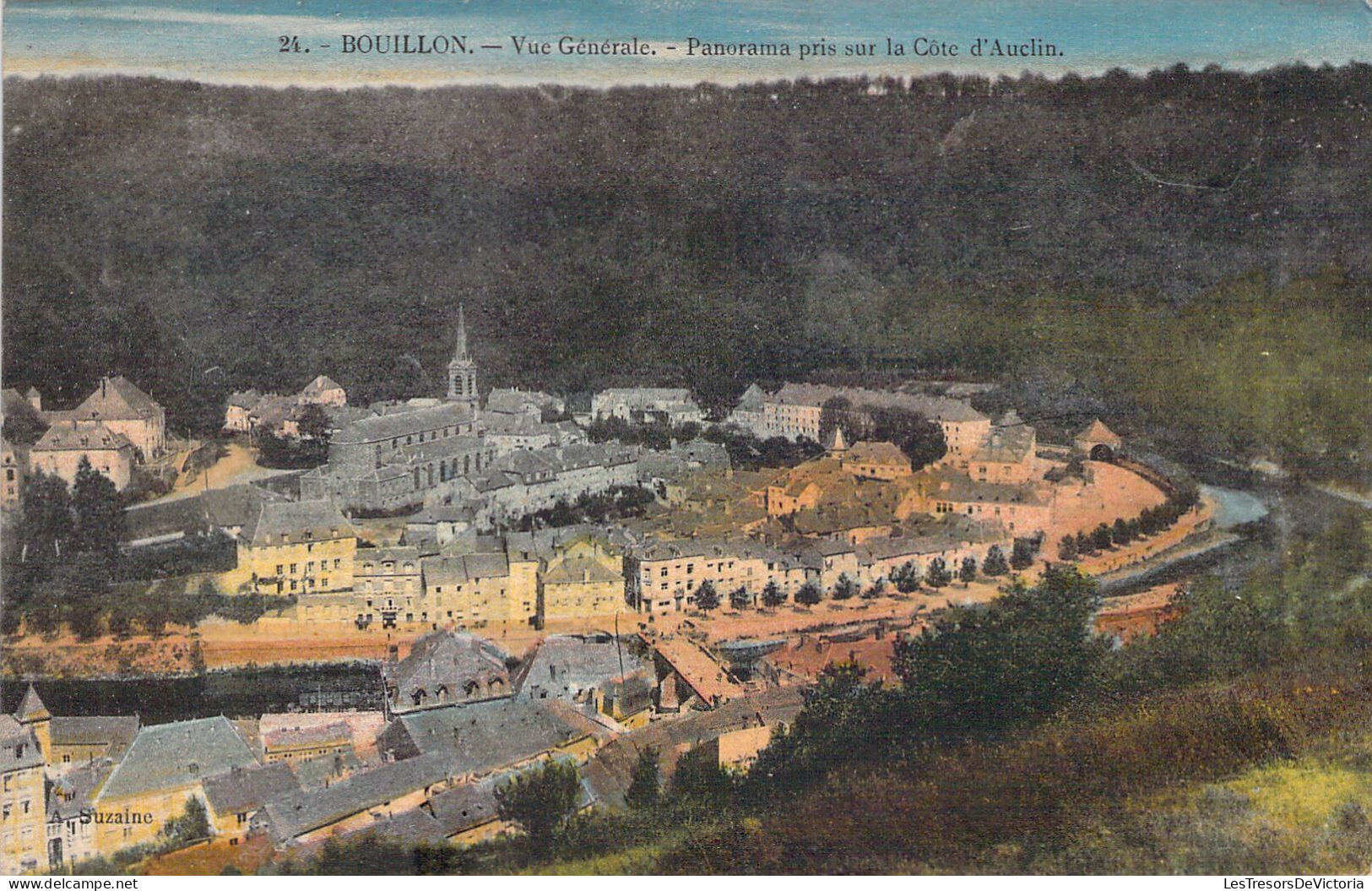 BELGIQUE - BOUILLON - Vue Générale - Panorama Pris De La Côte D'Auclin - Carte Postale Ancienne - Bouillon