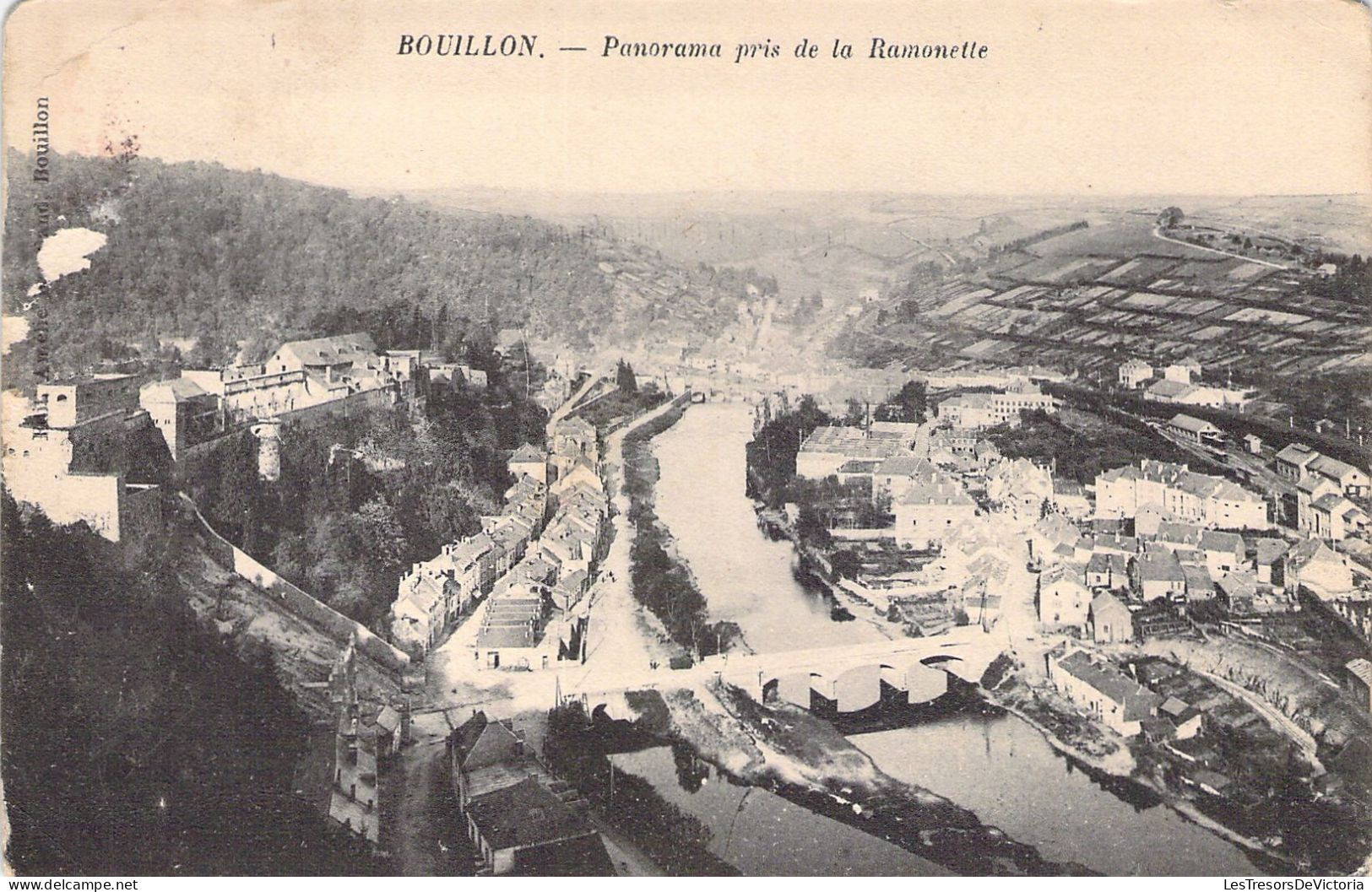 BELGIQUE - BOUILLON - Panorama Pris De La Ramonette - Carte Postale Ancienne - Bouillon