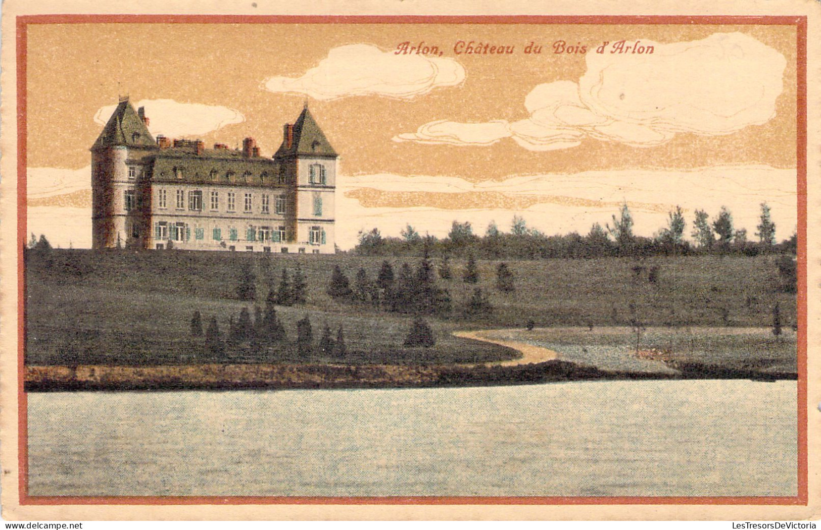 BELGIQUE - ARLON - Château Du Bois D'Arlon - Carte Postale Ancienne - Aarlen