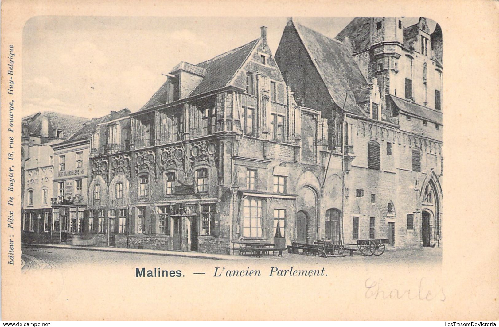 BELGIQUE - MALINES - L'Ancien Parlement - Carte Postale Ancienne - Malines