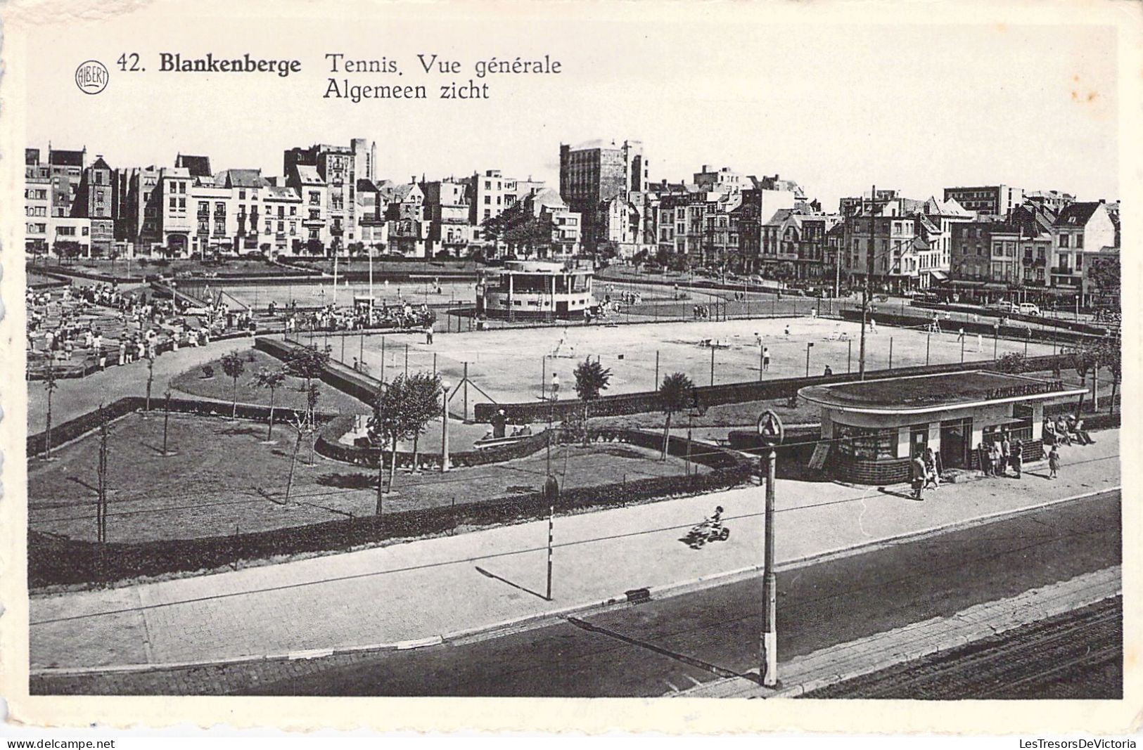 BELGIQUE - BLANKENBERGHE - Tennis - Vue Générale - Carte Postale Ancienne - Blankenberge