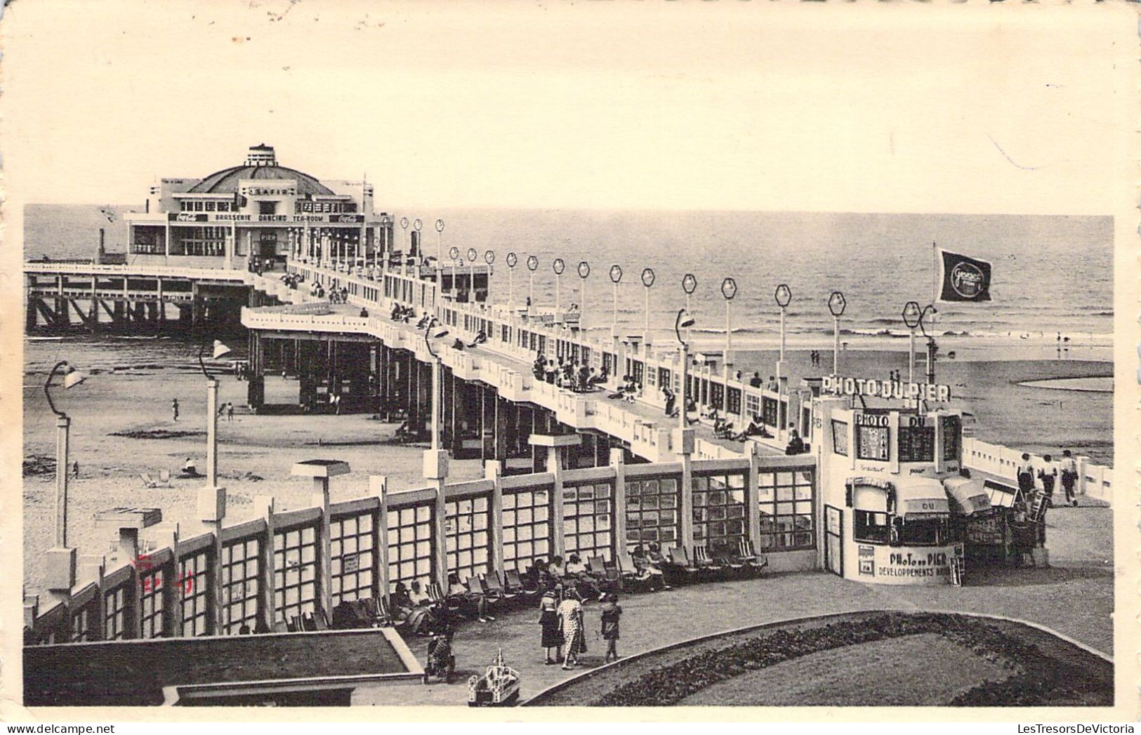 BELGIQUE - BLANKENBERGHE - Le Pier - Carte Postale Ancienne - Blankenberge