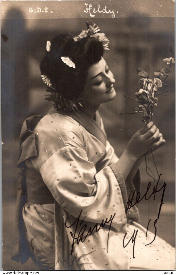 ARTISTE - Janny HELDY - G.D.E.  - Autographe - Dédicace - Opera