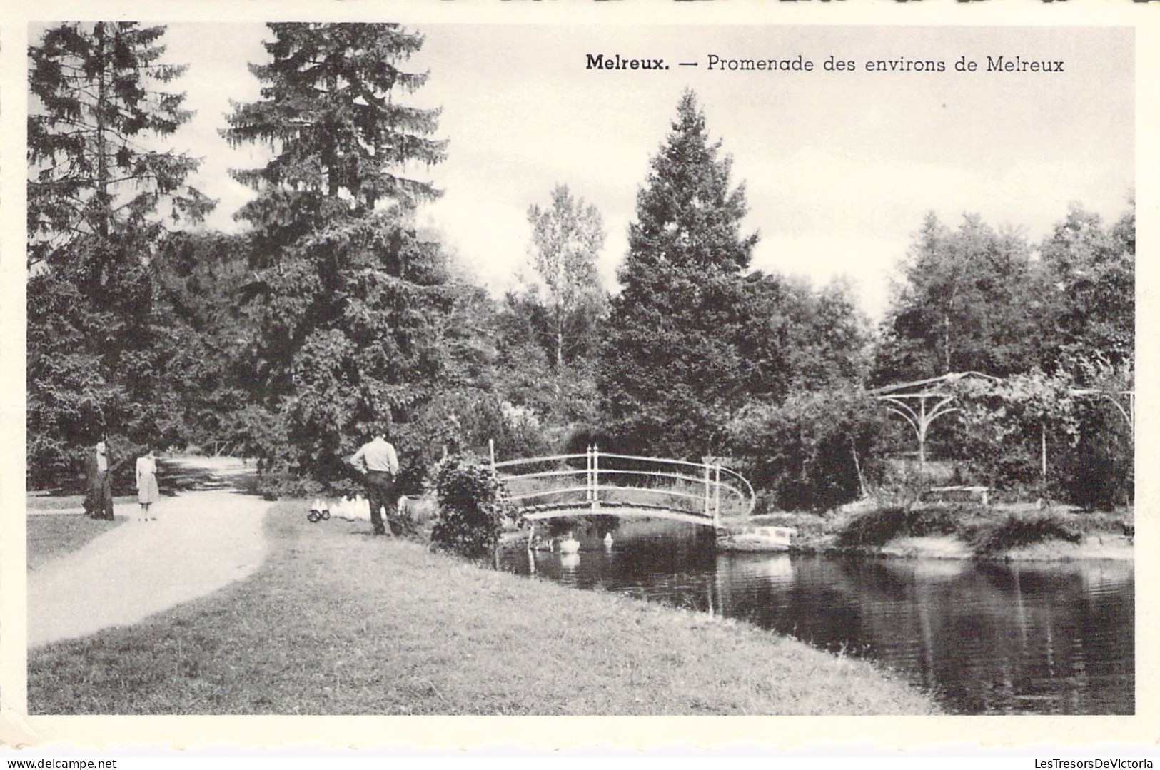RBELGIQUE - MELREUX - Promenade Des Environs De Melreux - Carte Postale Ancienne - Sonstige & Ohne Zuordnung