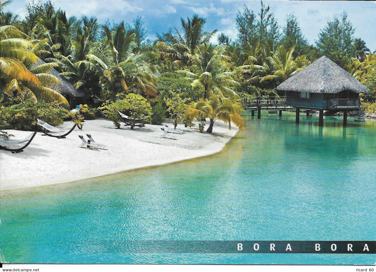 Cp Bora Bora, Plage Sur Un Motu - Polynésie Française