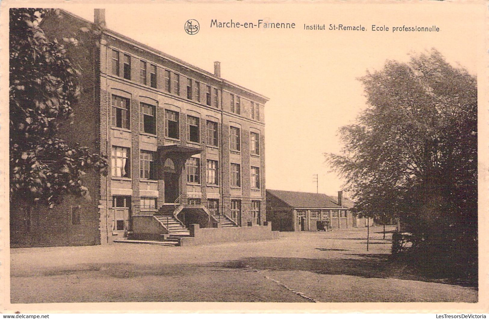 BELGIQUE - MARCHE EN FAMENNE - Institut St Remacle - Ecole Professionnelle - Carte Postale Ancienne - Marche-en-Famenne