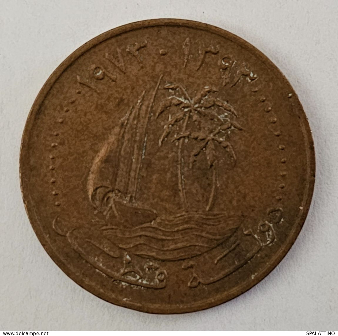 QATAR- 5 DIRHAMS 1973. - Qatar