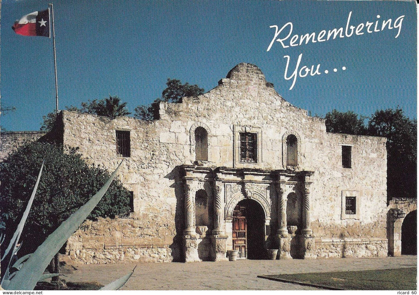 Cp  San Antonio, The Alamo - San Antonio