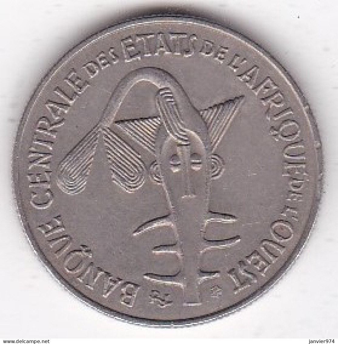 États De L'Afrique De L'Ouest 50 Francs 1984, En Cupronickel , KM# 6 - Altri – Africa