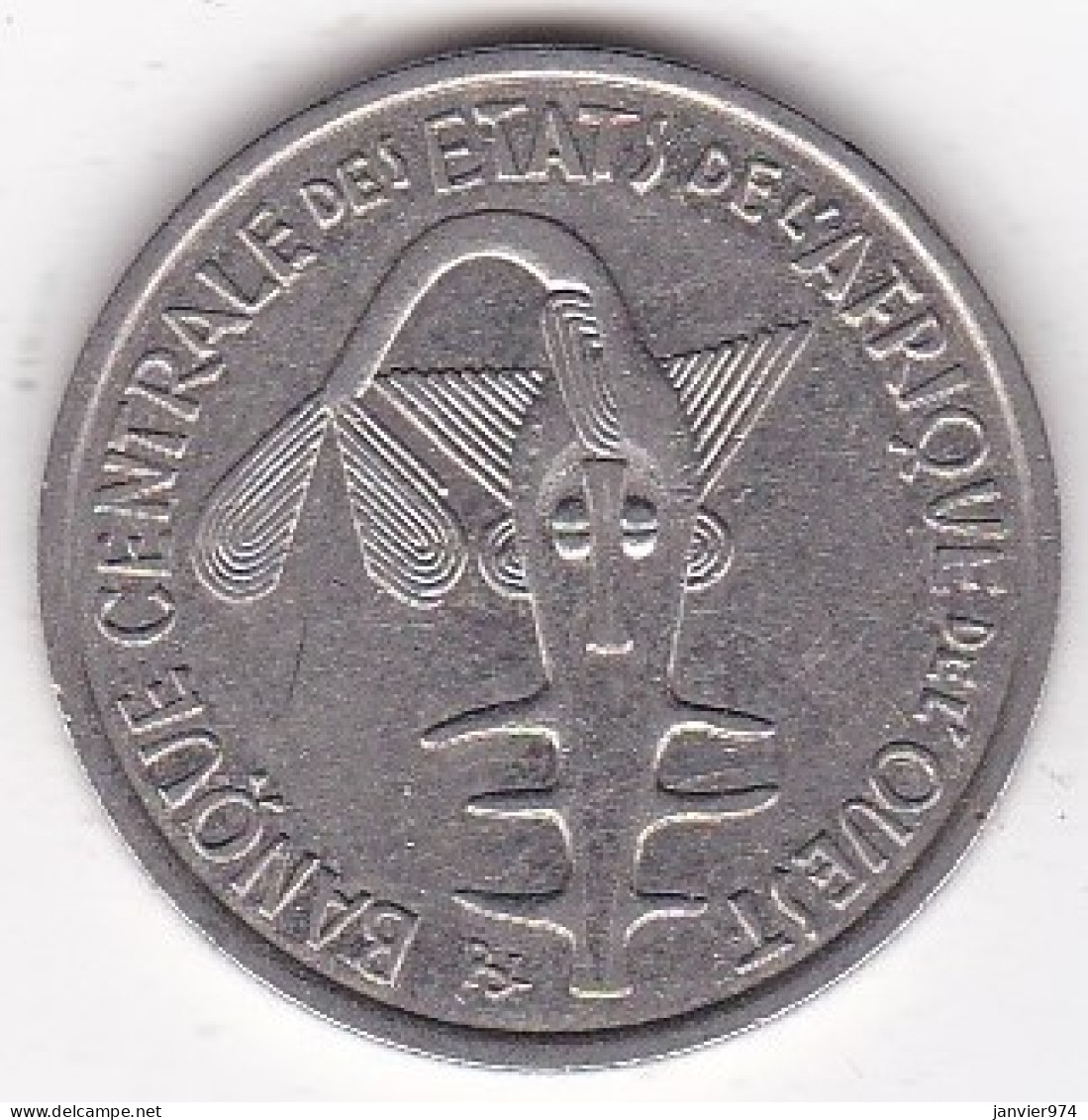 États De L'Afrique De L'Ouest 100 Francs 2002 , En Nickel, KM# 4 - Otros – Africa