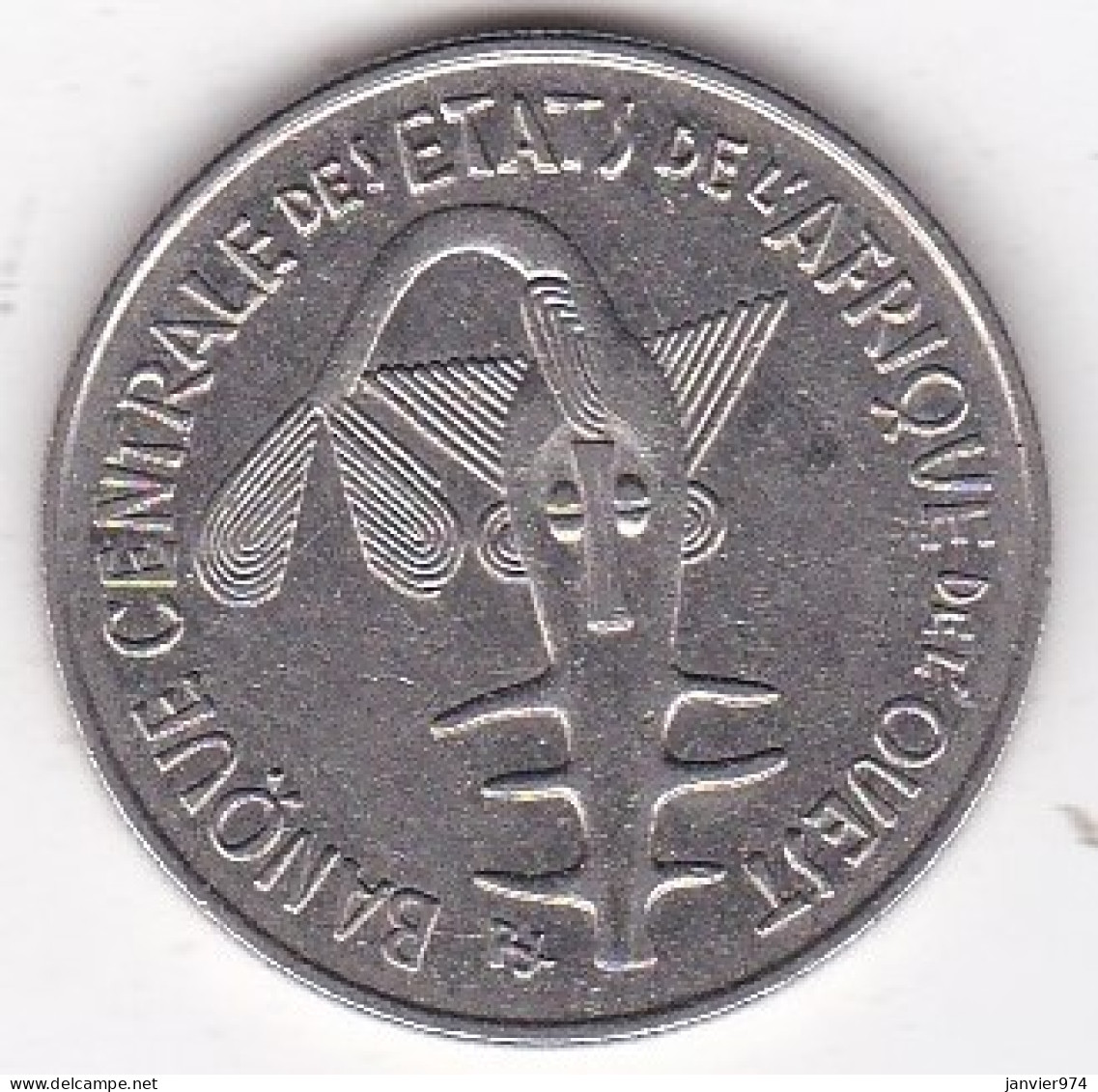 États De L'Afrique De L'Ouest 100 Francs 1976 , En Nickel, KM# 4 - Other - Africa