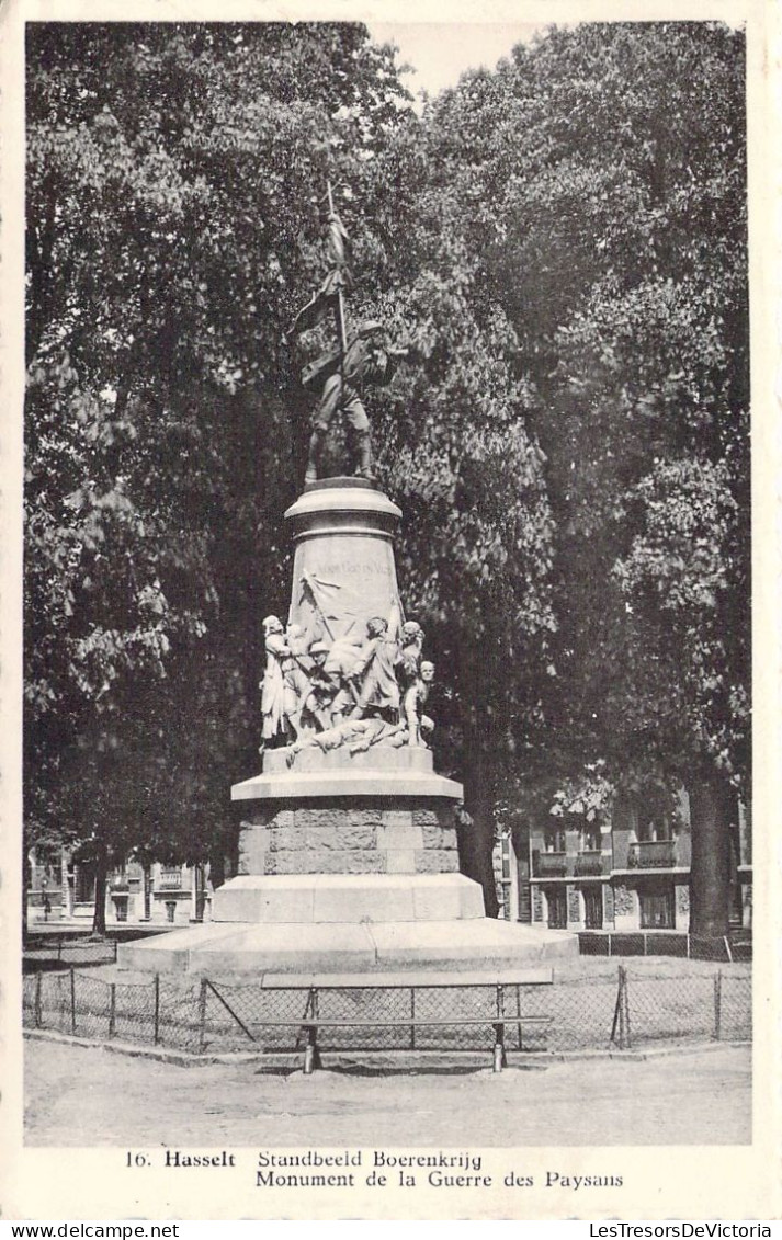 BELGIQUE - HASSELT - Monument De La Guerre Des Paysans - Carte Postale Ancienne - Hasselt