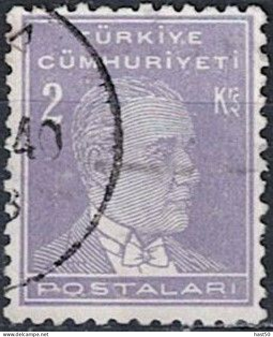 Türkei Turkey Turquie - Atatürk (MiNr: 931) 1931 - Gest Used Obl - Gebruikt