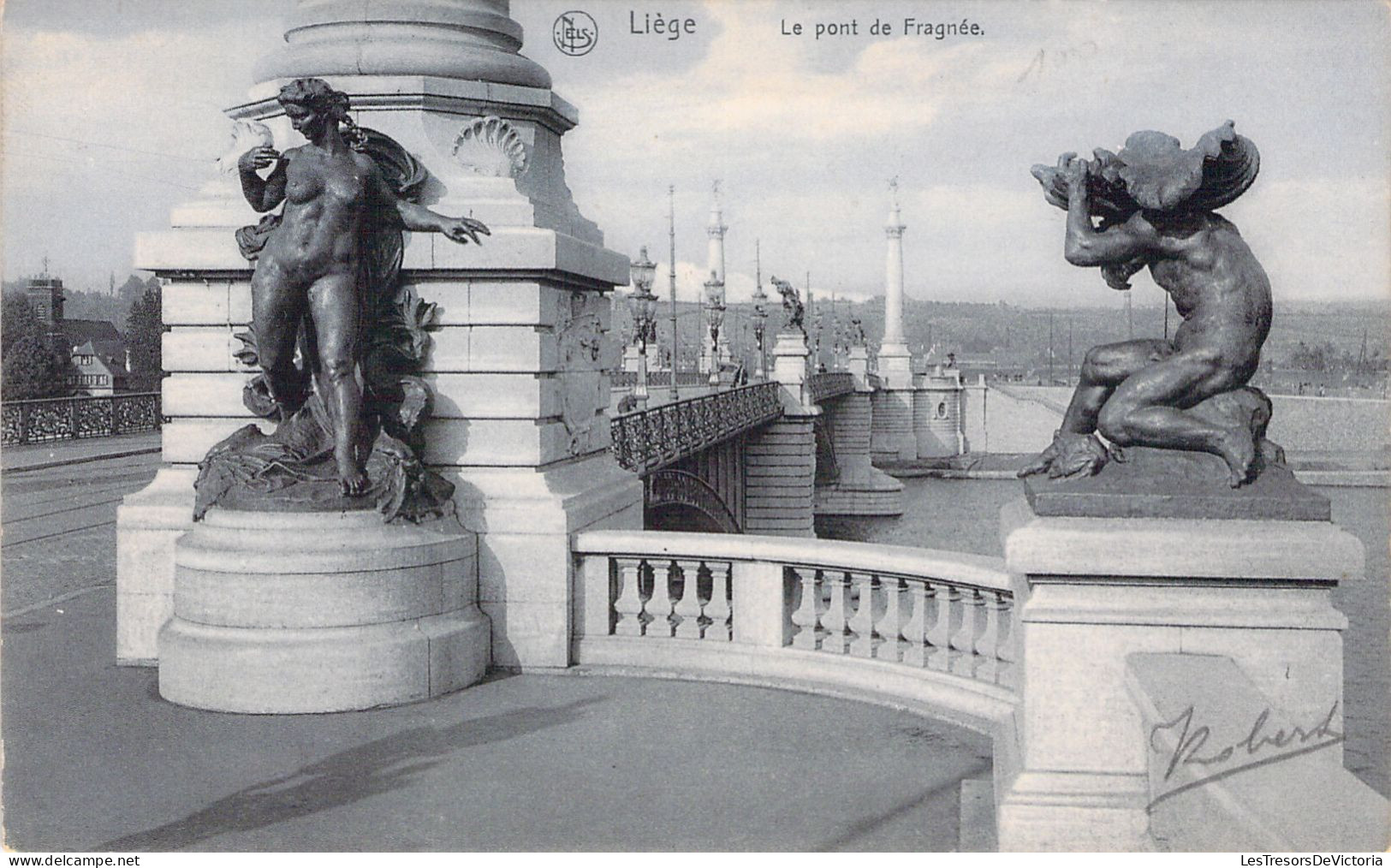 BELGIQUE - LIEGE - Le Pont De Fragnée - Carte Postale Ancienne - Liege