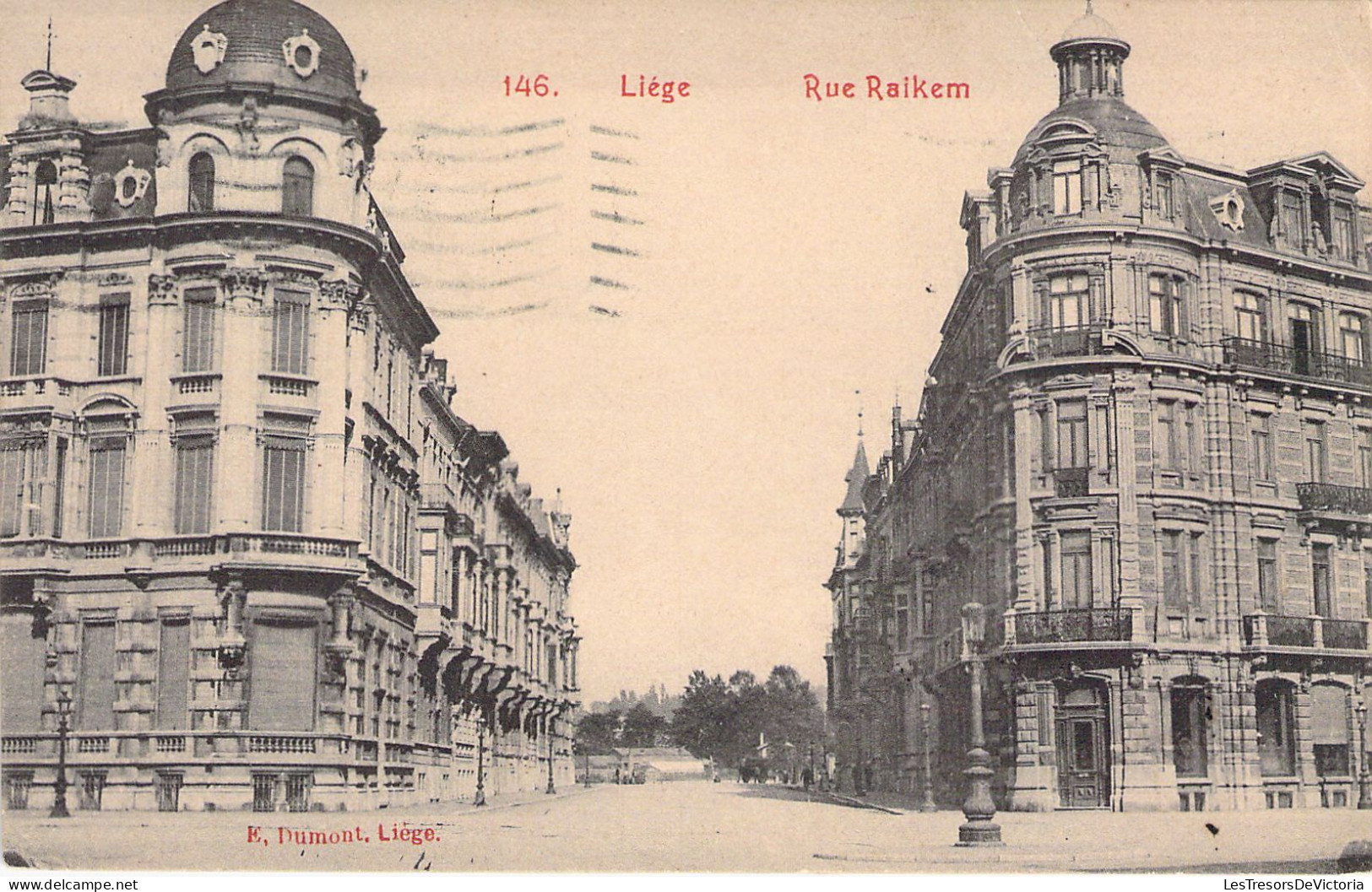 BELGIQUE - LIEGE - Rue Ralkem - Carte Postale Ancienne - Liege