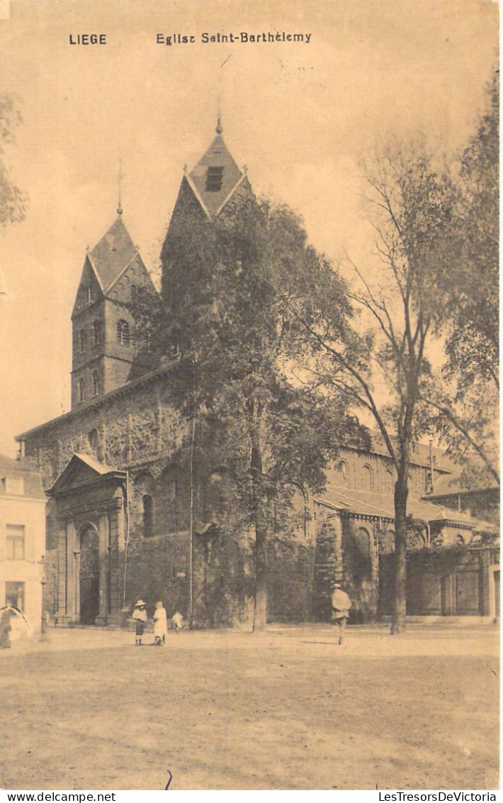 BELGIQUE - LIEGE - Eglise St Bathélemy - Carte Postale Ancienne - Liege