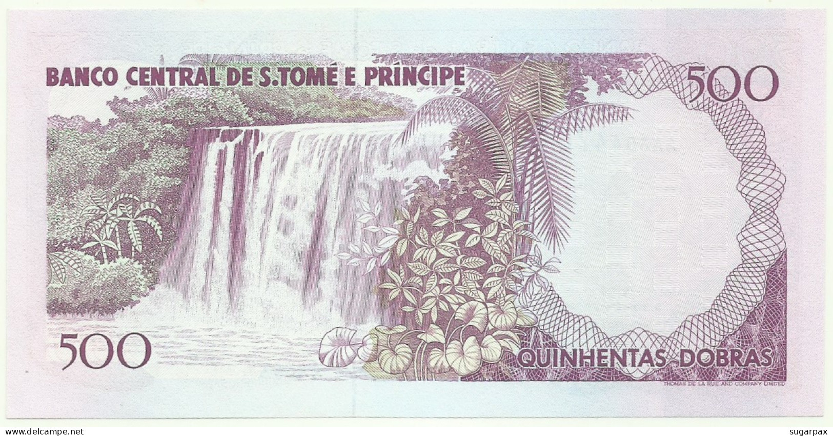 SAINT THOMAS & PRINCE - 500 DOBRAS - 26.08.1993 - P 63 - Unc. - Serie AA - REI AMADOR - San Tomé Y Príncipe