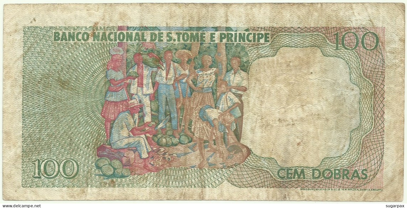 SAINT THOMAS & PRINCE - 100 DOBRAS - 30.09.1982 - P 57 - Serie AC - REI AMADOR - Sao Tomé Et Principe