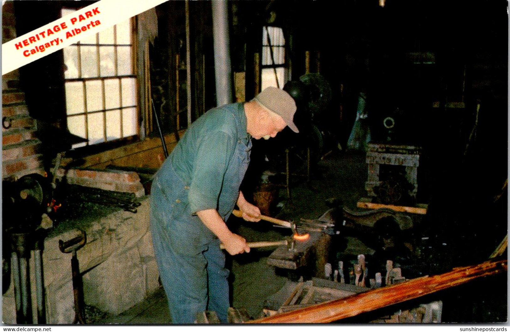 Canada Calgary Heritage Park The Blacksmith Shop - Calgary