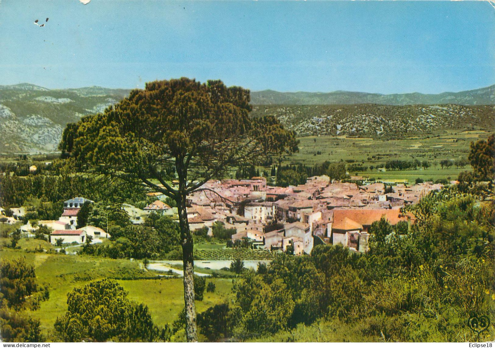 Aniane - Vue Générale Avec La Chaine De La Seranne   O 721 - Aniane