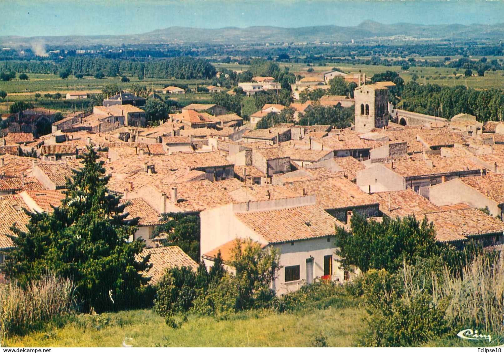 Aniane - Vue Générale Du Village   O 724 - Aniane