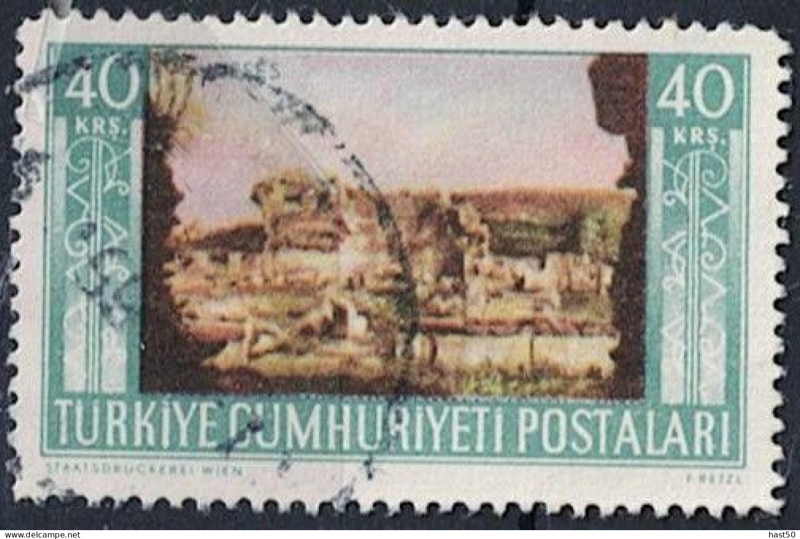 Türkei Turkey Turquie - Ruinen Der Konzilskirche (MiNr: 1364) 1953 - Gest Used Obl - Usati