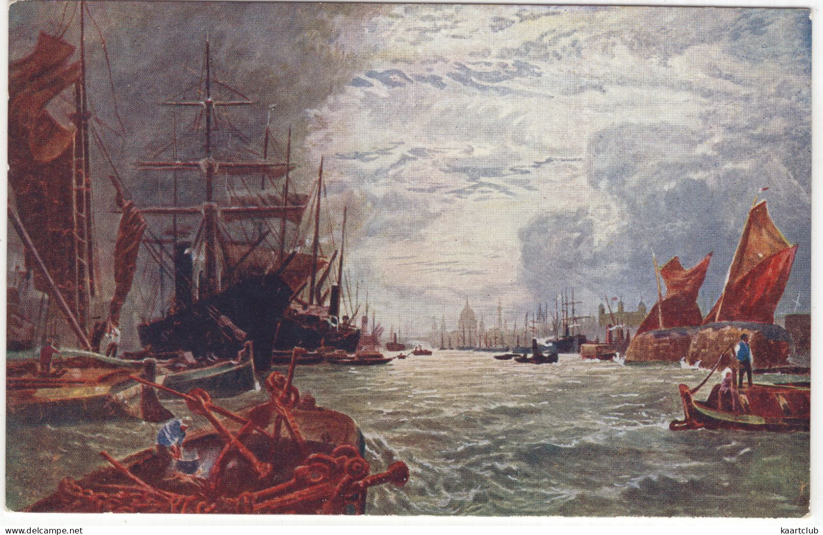 The Pool Of London -  (England, U.K.)  - 1835 - Gale & Polden Ltd. - River Thames