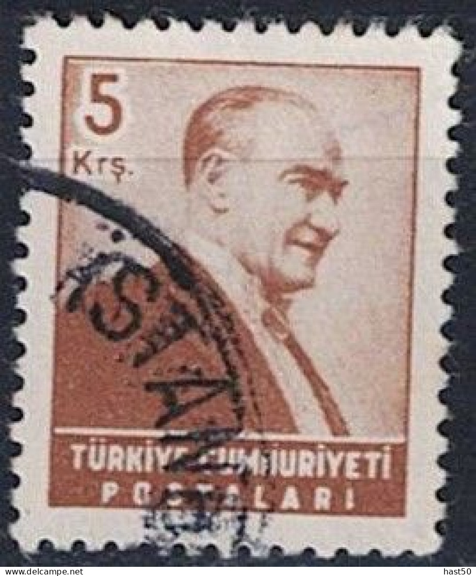 Türkei Turkey Turquie - Atatürk (MiNr: 1467) 1955 - Gest Used Obl - Gebraucht