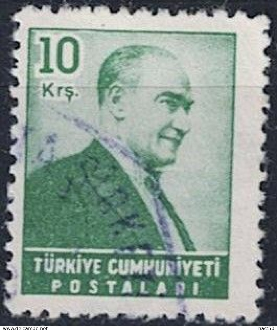 Türkei Turkey Turquie - Atatürk (MiNr: 1469) 1955 - Gest Used Obl - Oblitérés