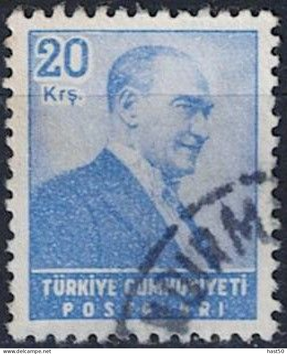 Türkei Turkey Turquie - Atatürk (MiNr: 1471) 1955 - Gest Used Obl - Gebraucht
