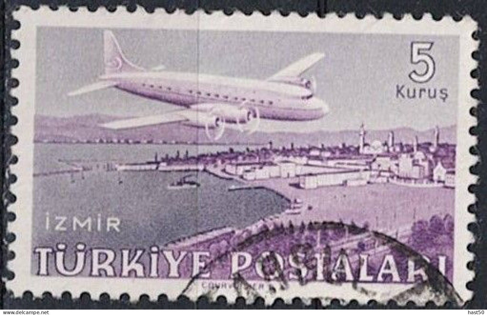 Türkei Turkey Turquie - Flugzeug Douglas DC 6 (MiNr: 1225) 1949 - Gest Used Obl - Oblitérés