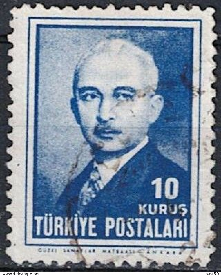 Türkei Turkey Turquie - İsmet İnönü (MiNr: 1177) 1946 - Gest Used Obl - Gebruikt