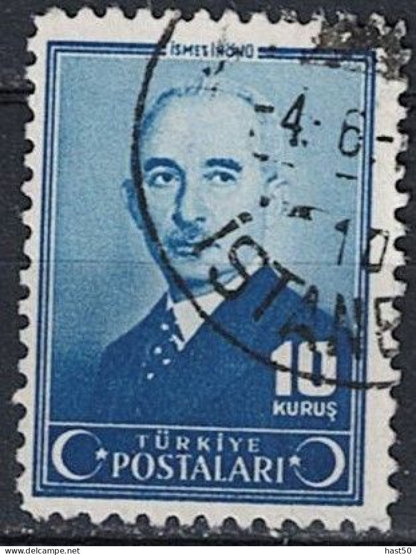 Türkei Turkey Turquie - İsmet İnönü (MiNr: 1123) 1942 - Gest Used Obl - Used Stamps