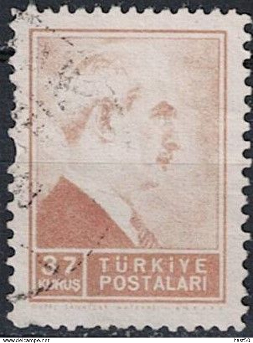 Türkei Turkey Turquie - Staatspräsident İnönü (MiNr: 1151) 1942 - Gest Used Obl - Gebraucht